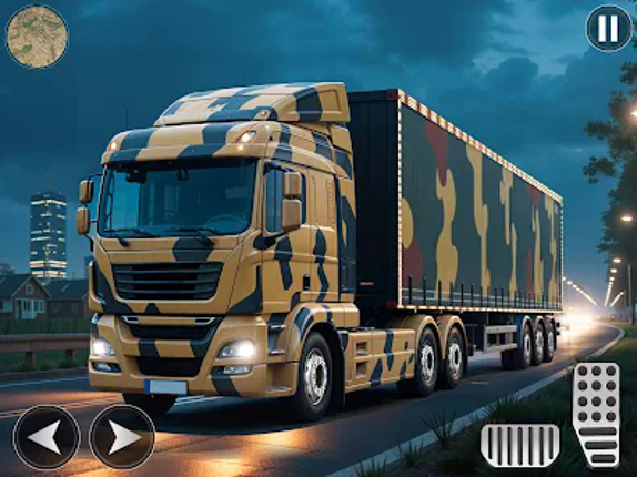 Army Cargo Truck Driving Games screenshot