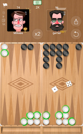 Backgammon Online screenshot