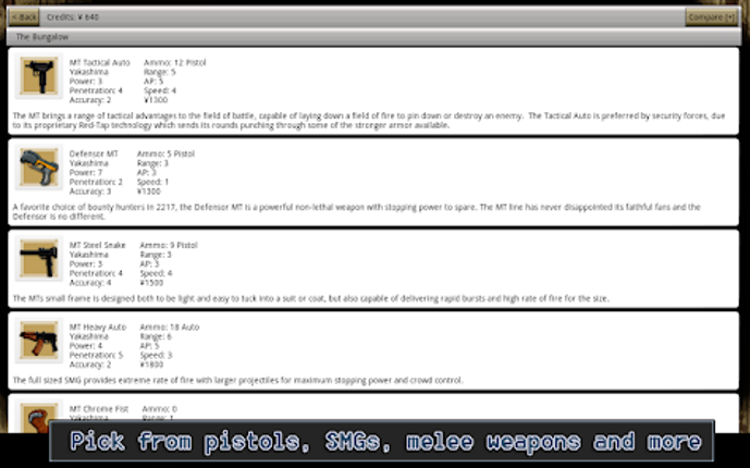 Cyber Knights RPG Elite screenshot
