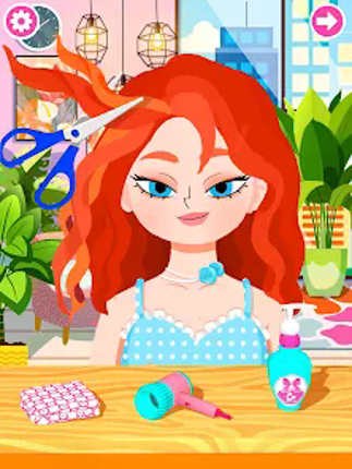 Hair Salon Barber Chop Games screenshot