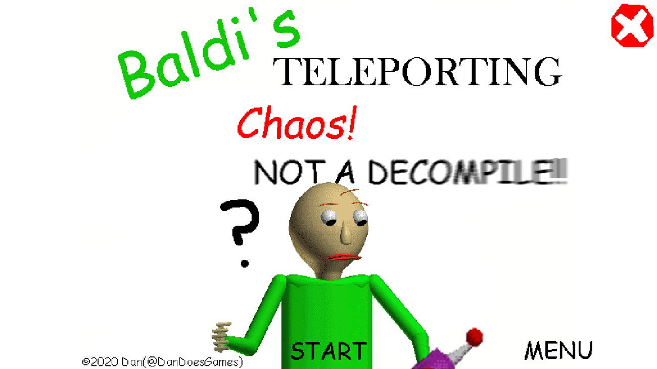 Games like Baldi's Teleporting CHAOS!!