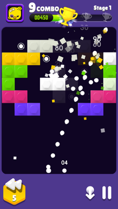 BRIKO : The best bricks breaker game screenshot