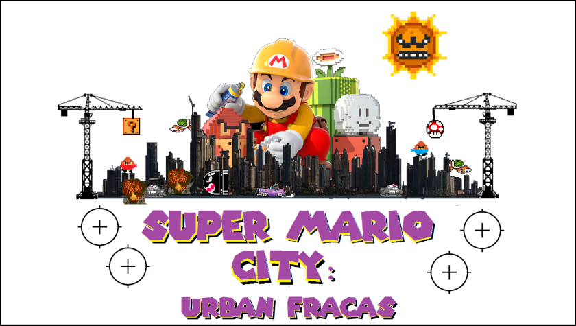 Games like Super Mario City: Urban Fracas (Wireframe Prototype)