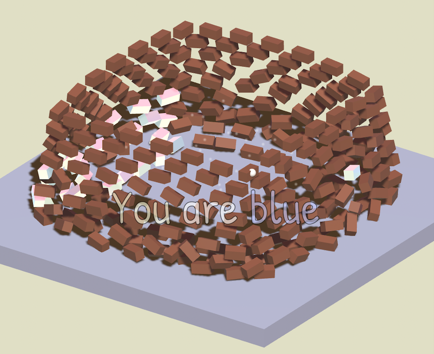 Games like You are red. You are blue.