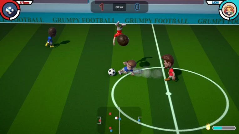 Grumpy Football Image
