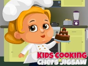 Kids Cooking Chefs Jigsaw Image