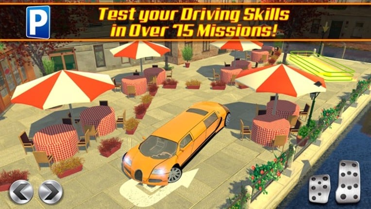 Limo Driving School a Valet Driver License Test Parking Simulator screenshot