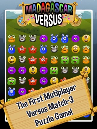 Madagascar Versus Online -  New Multiplayer Match 3 Puzzle Game with Monster Matching Battle screenshot