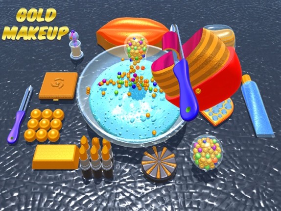 Makeup Slime Game! Relaxation screenshot