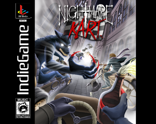 Nightmare Kart Game Cover