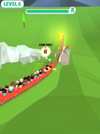 Off the Rails 3D Image