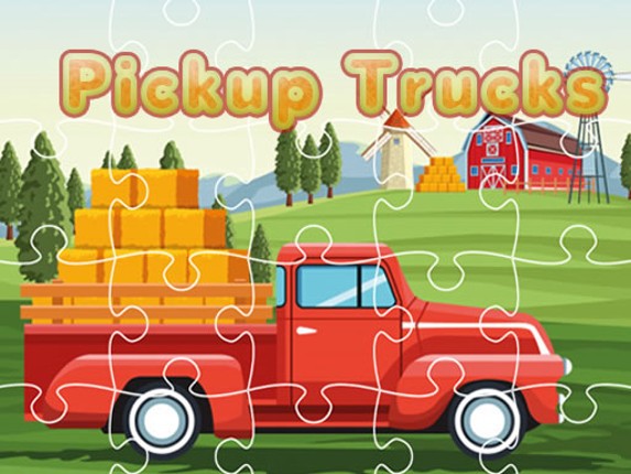 Pickup Trucks Jigsaw Game Cover