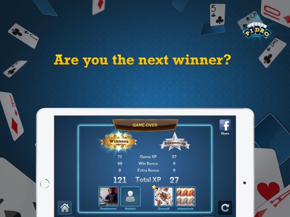 Pidro: Classic Card Game screenshot