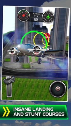 Plane Flying Parking Simulator - 3D Airplane Car Flight Alert Driving & Sim Racing! Image