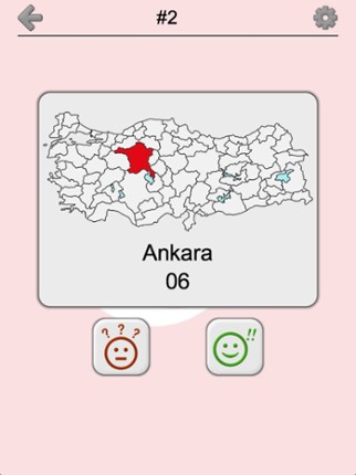 Provinces of Turkey - Quiz screenshot