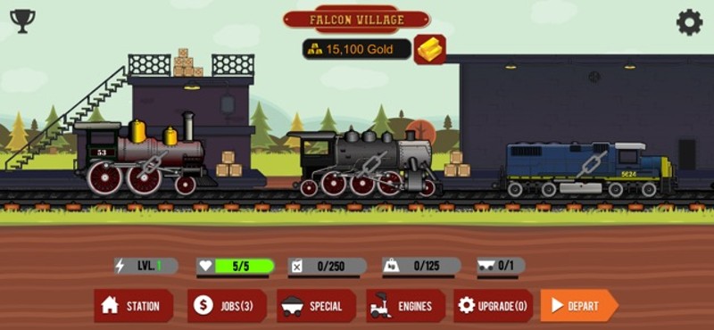 Rails And Metal HD screenshot