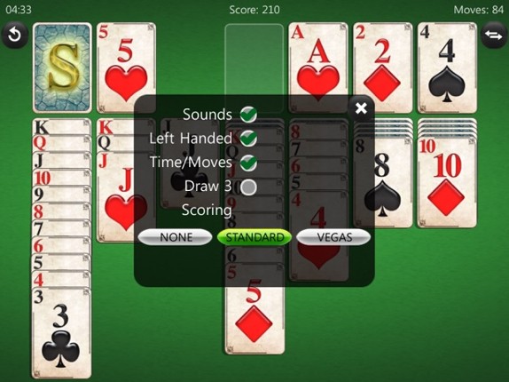Solitaire ₋ screenshot