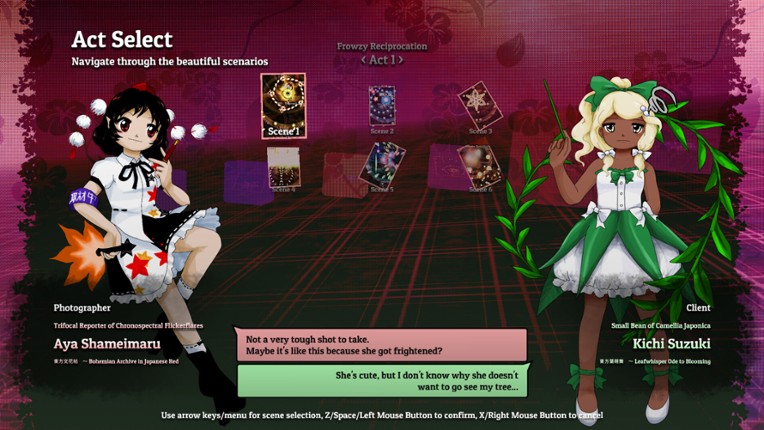 Touhou Kouzougi ~ Flickerframe Shutter Festival screenshot