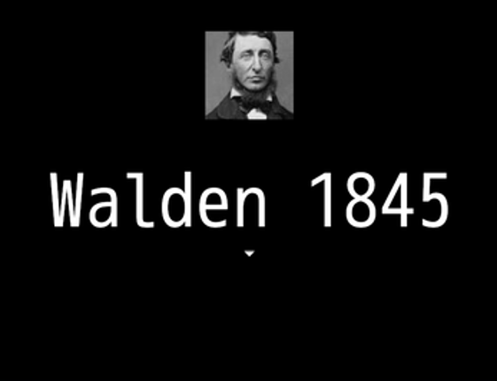 Walden 1845 Image