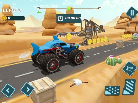 Xtreme Monster Truck Car Race screenshot