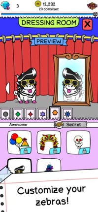 Zebra Evolution Animal envolve screenshot