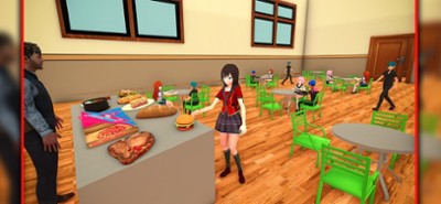 Anime High School YUMI Girl 3D Image