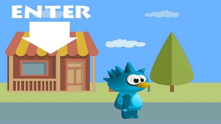 Blue Monster - Learn playing screenshot