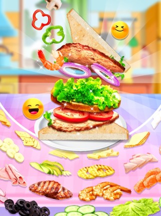 Breakfast Sandwich Food Maker screenshot