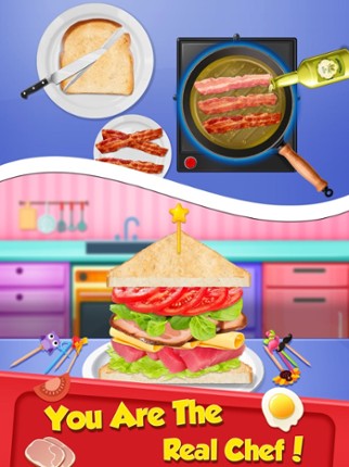 Breakfast Sandwich Food Maker screenshot