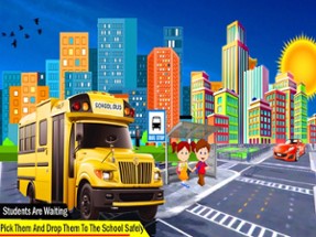 City School Bus Driving Sim 3D Image