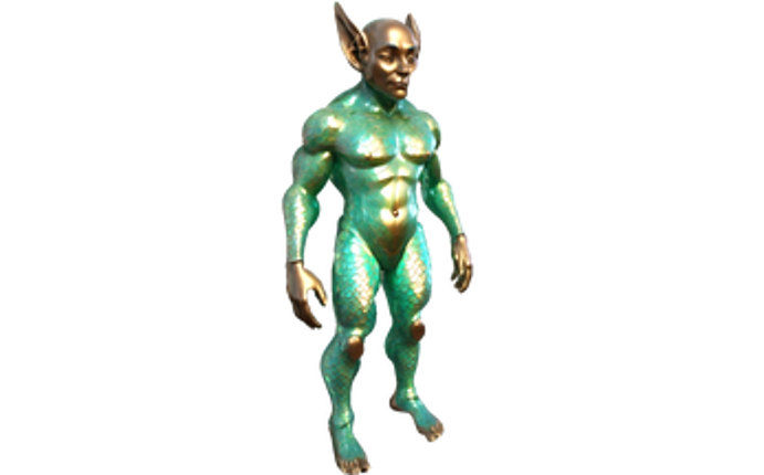 Eldritch Pantheon: Fantasy Creature Collection 3D Model screenshot