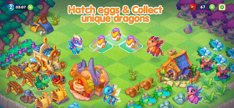 Dragon Magic: Merge Land Image