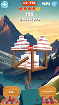 Cannon Shooter Game 2025 screenshot