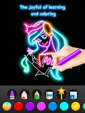 Learn To Draw Glow Princess Image