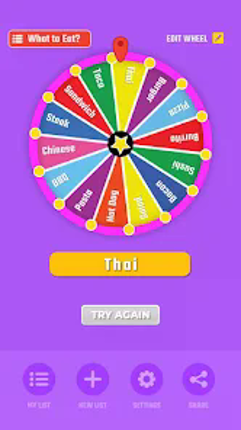 SpinWheel - Wheel of Names screenshot