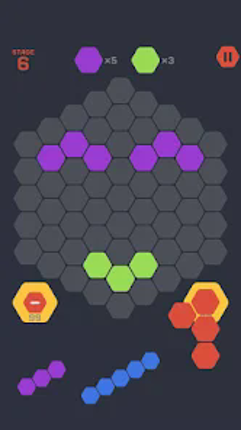 Hexa Block King screenshot