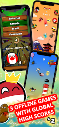 Countryball Potato Mayhem screenshot