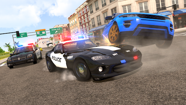 Police Drift Car Driving screenshot