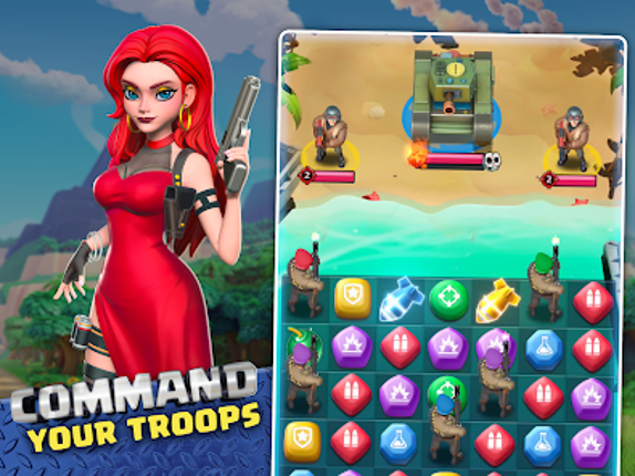 Puzzle Commander: Match 3 RPG screenshot