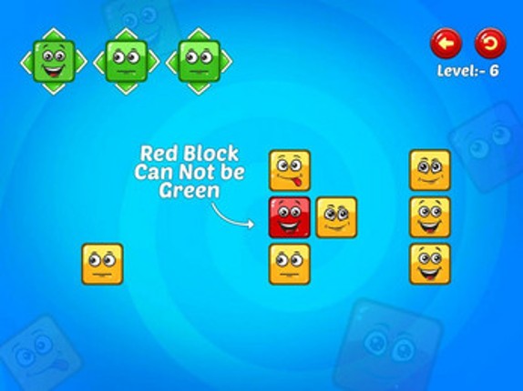 Smiley Matching Block Puzzle - Brand New Game Image