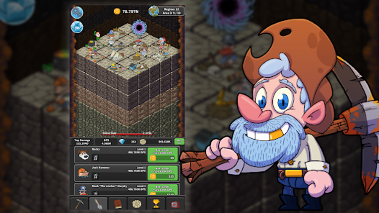 Tap Tap Dig: Idle Clicker Game Image