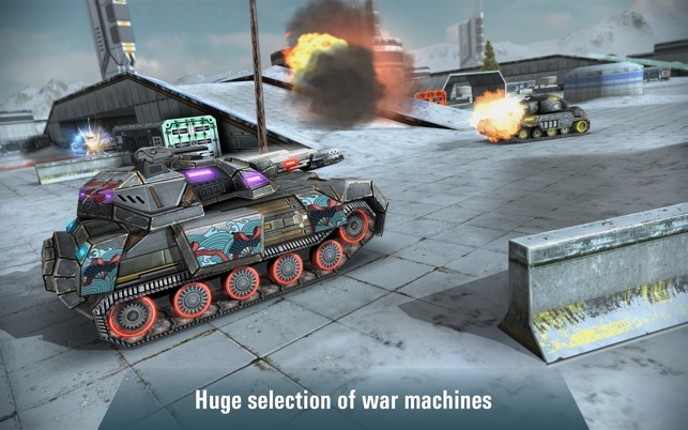 Iron Tanks: 3D Tank Shooter screenshot