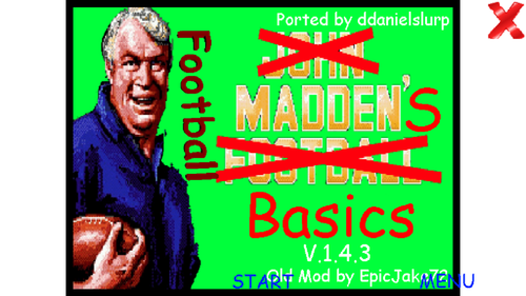 John Madden's Basics V.1.4.3 Image