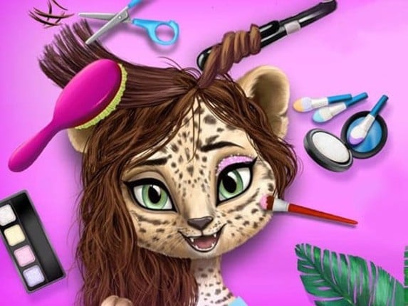 Jungle Animal Summer Makeover Game Cover