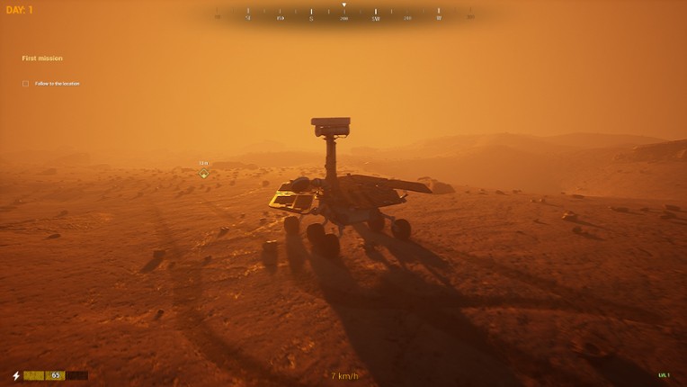 Mars Rover Simulator screenshot