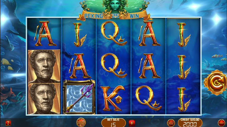 Peking win 25 lines - Medusa's eyes Image