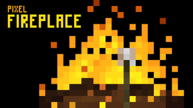 Pixel Fireplace Image