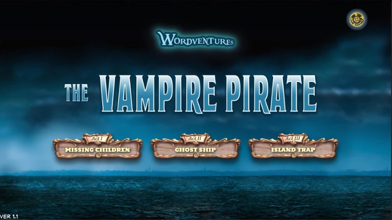 Wordventures: The Vampire Pirate screenshot