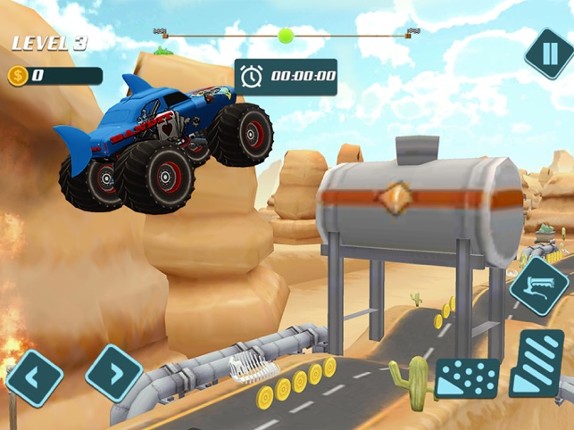 Xtreme Monster Truck Car Race screenshot