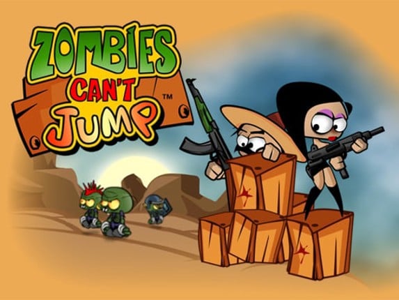 Zombies Cant Jump Game Cover